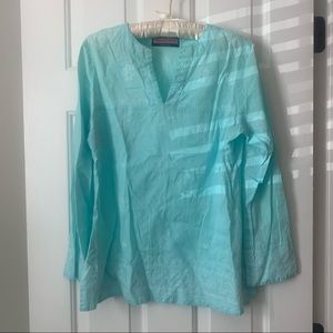 NWOT blue Vineyard Vines tunic